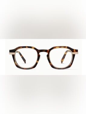 Warby Parker “Yoojin” Tortoise Square Glasses